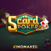 5 Card Poker listed cards game image